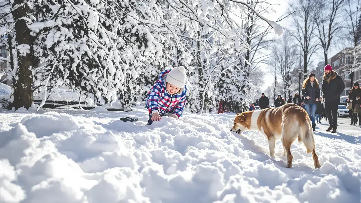 Sneeuw eten lijkt onschuldig, maar dit weinig bekende winterrisico stelt honden en kinderen bloot aan echte gevaren