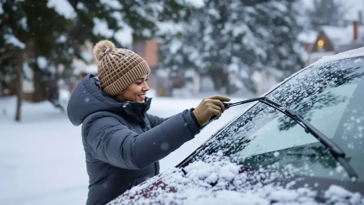 Sneeuw: moet je de ruitenwissers omhoog zetten? Experts geven een duidelijk antwoord