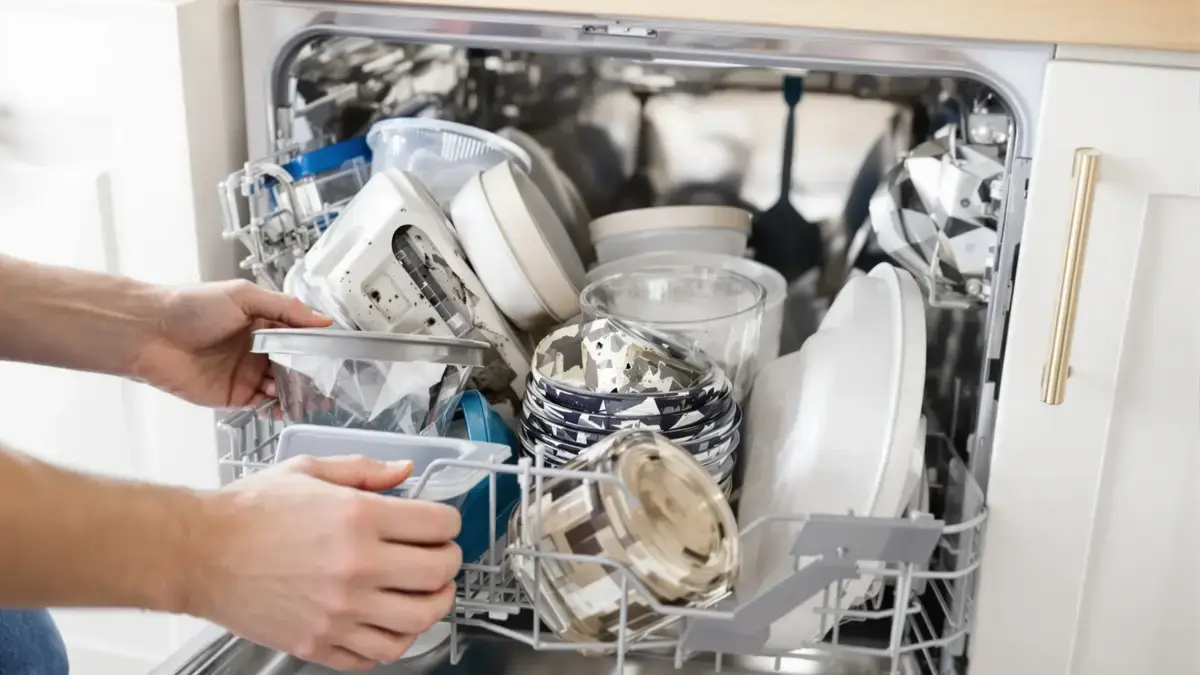 Sommige voorwerpen die in de vaatwasser worden geplaatst, raken beschadigd en kunnen zelfs een hygiëneprobleem vormen