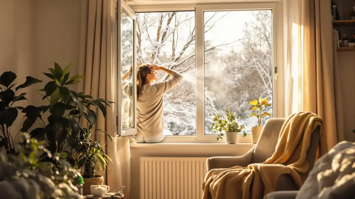 Het heeft geen zin om 30 of 40 minuten te ventileren: experts geven eindelijk aan hoe lang dat in de winter echt effectief is