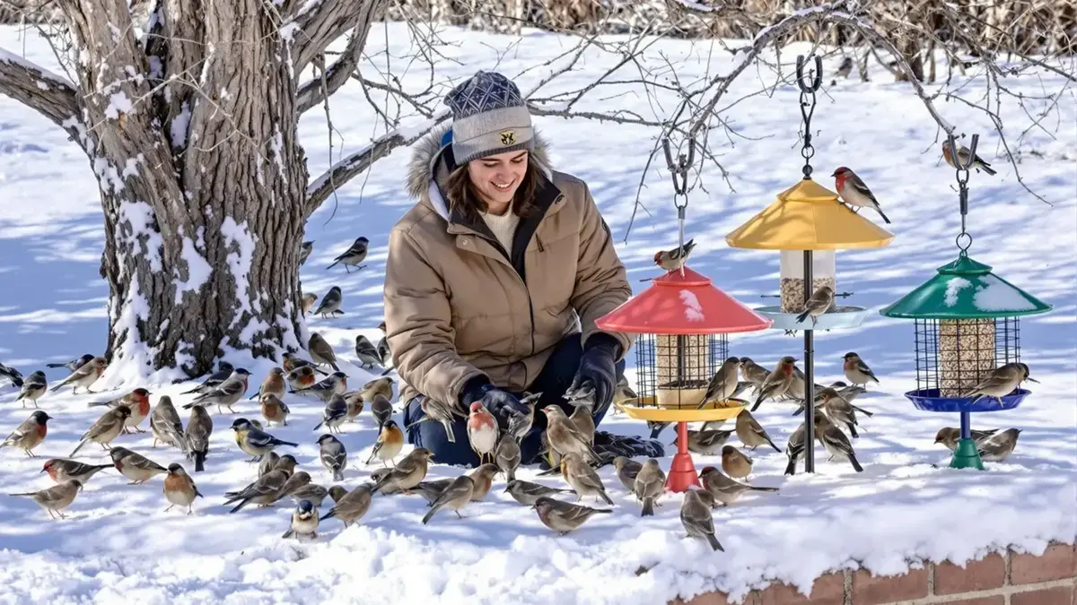 Veel vogelliefhebbers gebruiken in de winter een eenvoudige timer om een reden die het verschil maakt