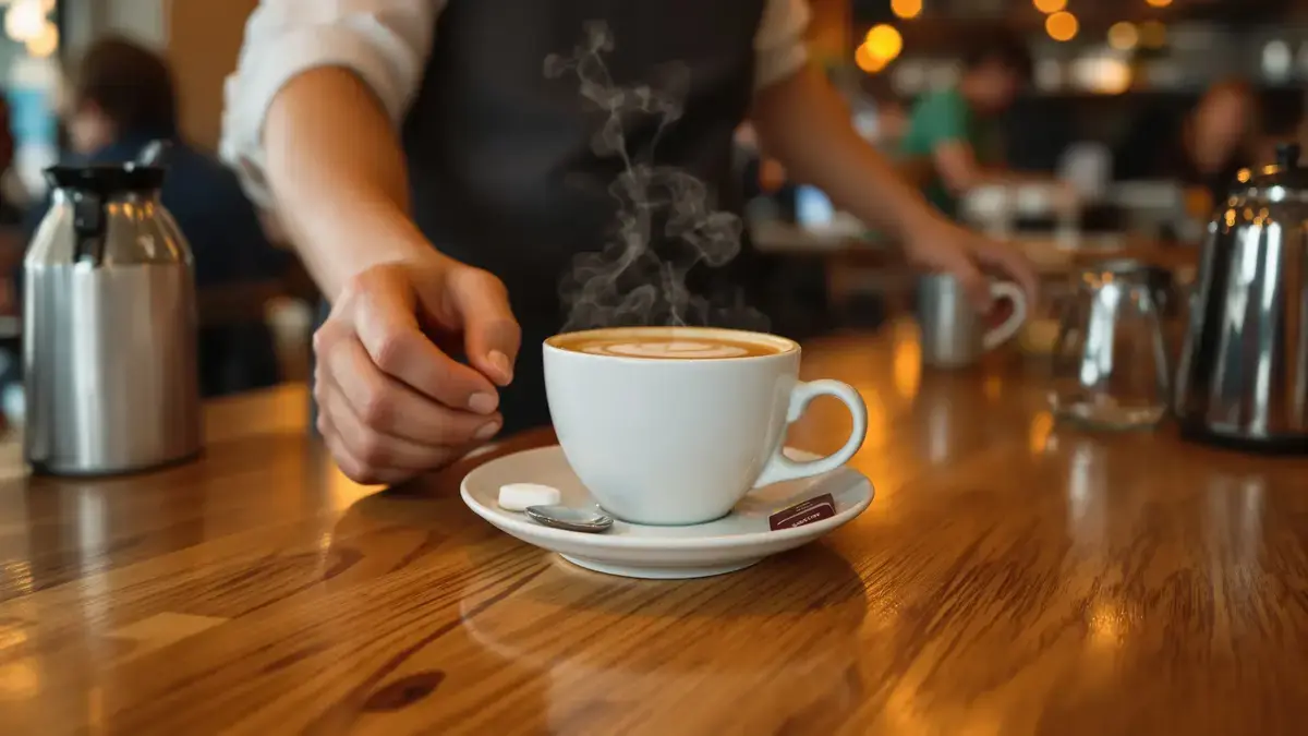 Waarom koffie bijna altijd met een schoteltje wordt geserveerd: een veel nuttiger reden dan esthetiek