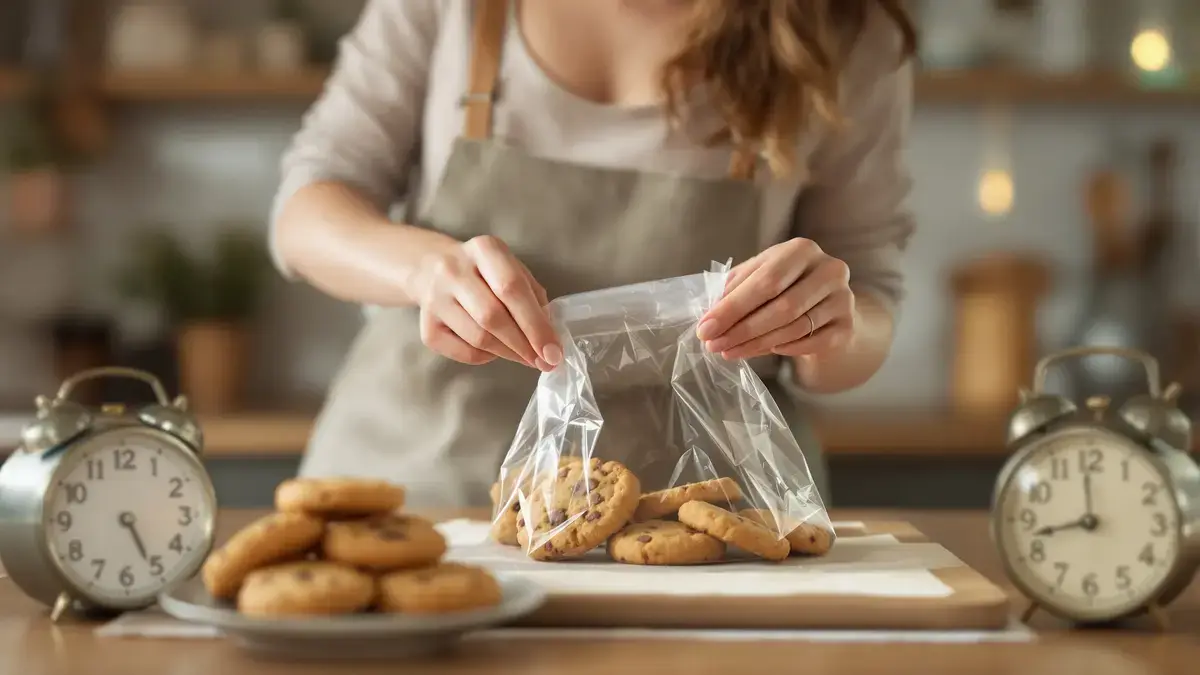 Zelfgemaakte koekjes: deze eenvoudige verpakking houdt ze langer vers